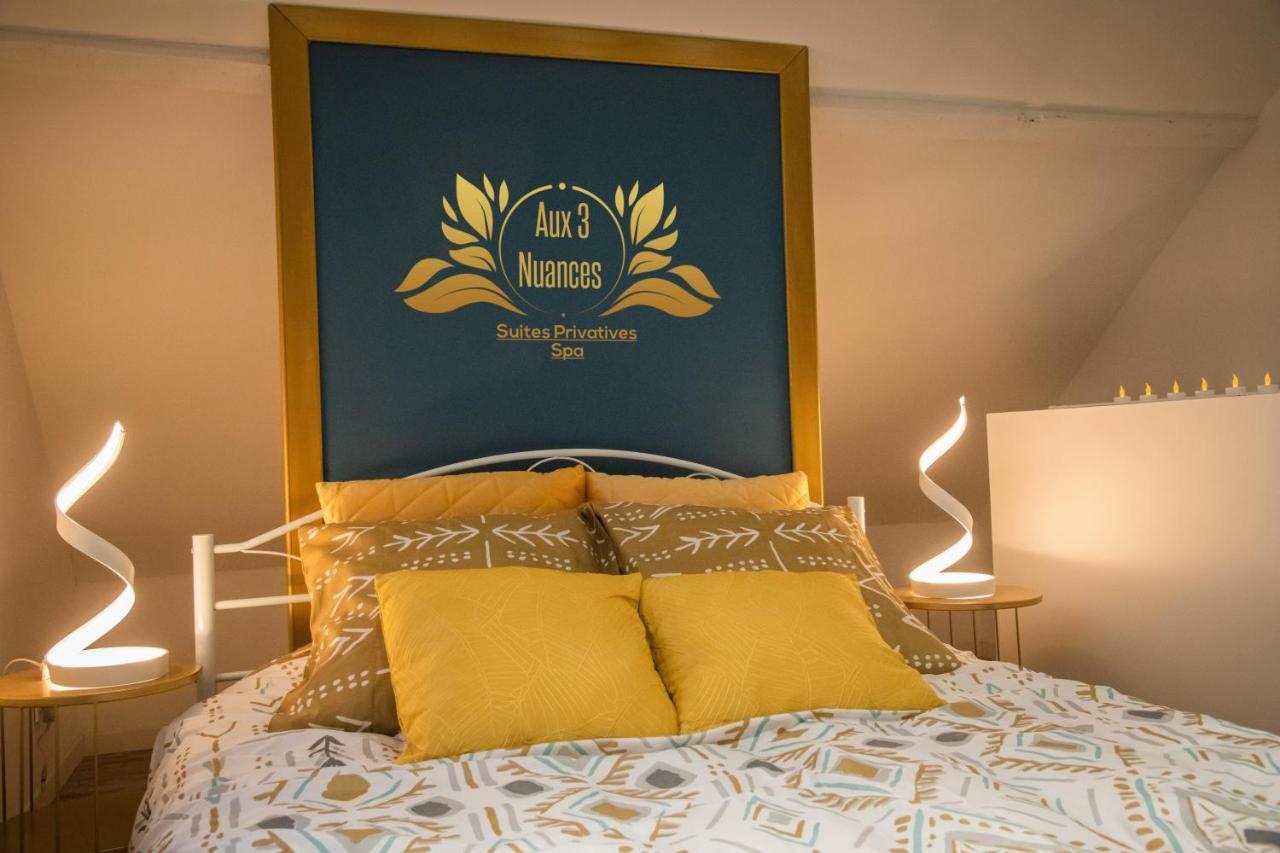 Aux 3 Nuances Suites Privatives & Spa Calais Bagian luar foto