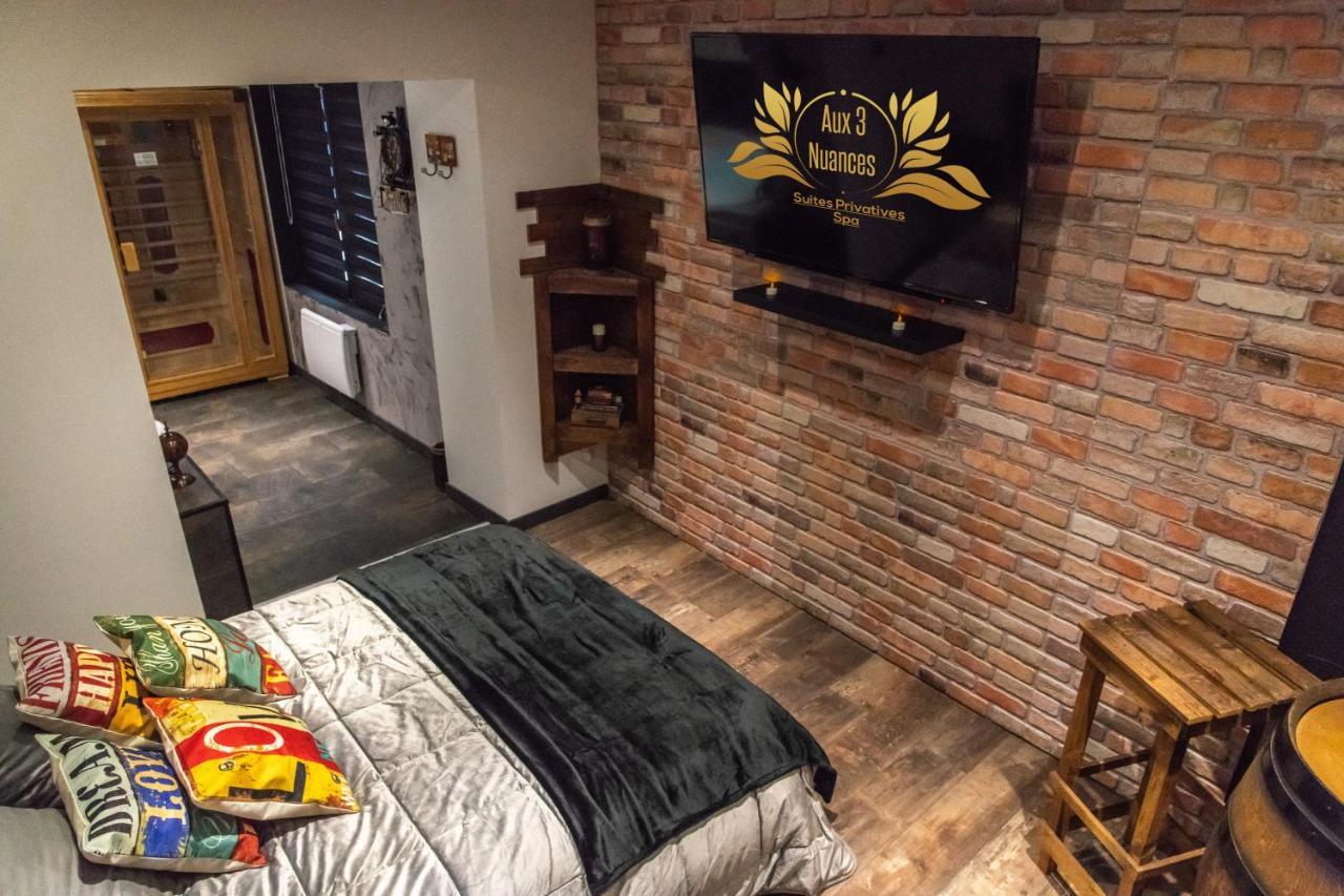 Aux 3 Nuances Suites Privatives & Spa Calais Bagian luar foto