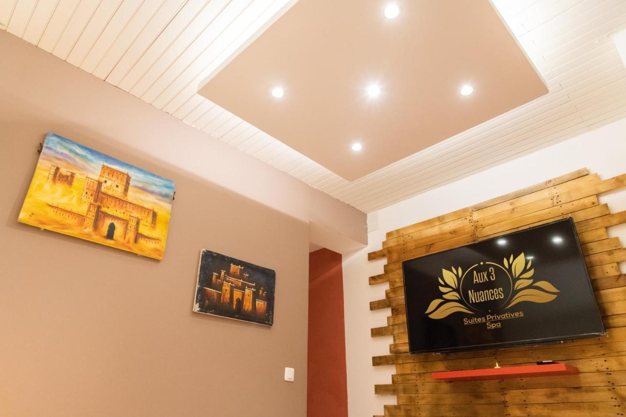 Aux 3 Nuances Suites Privatives & Spa Calais Bagian luar foto